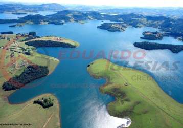 Terreno para venda em joanópolis, represa jaguari