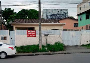 Terreno à venda na rua paranaguá, 559, guaraituba, colombo, 579 m2 por r$ 550.000