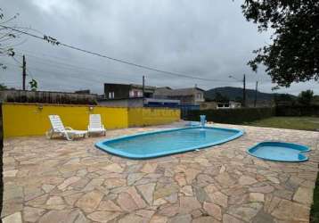 Chácara / sítio com 3 quartos à venda no balneário itaguaí, mongaguá  por r$ 550.000