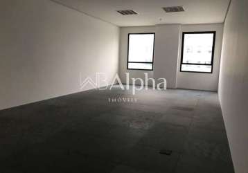 Sala comercial para locação e venda no edifício cea 1 em alphaville - sp