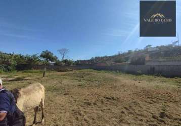 Terreno à venda, 2000 m² por r$ 340.000,00 - vale da prata - ribeirão das neves/mg