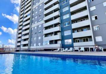 Apartamento para venda - 67.77m², 2 dormitórios, sendo 1 suites, 2 vagas - centro