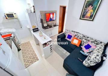 Apartamento com 1 dormitório à venda, 26 m² por r$ 210.000,00 - cidade patriarca - são paulo/sp