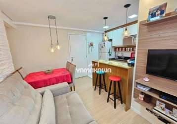 Apartamento com 2 dormitórios à venda, 40 m² por r$ 265.000,00 - vila penteado - são paulo/sp