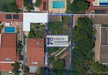 Terrter., 551 m²cond.fechado- por r$ 460.000 - ortizes - valinhos/sp