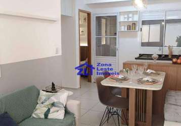 Apartamento com 2 dormitórios à venda, 32 m² por r$ 290.000,00 - jardim vila formosa - são paulo/sp