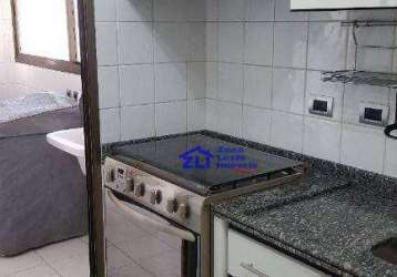 Apartamento com 3 dormitórios para alugar, 100 m² por r$ 6.120,00/mês - santo andré - santo andré/sp