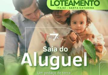 Loteamento em itajaí - pre lançamento, condições especiais!