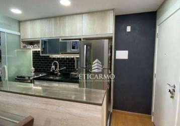 Apartamento com 2 dormitórios à venda, 42 m² por r$ 310.000,00 - jardim nossa senhora do carmo - são paulo/sp