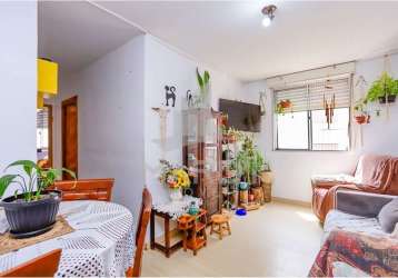 Apartamento com 2 quartos à venda na rua joaquim de carvalho, 110, vila nova, porto alegre por r$ 165.000