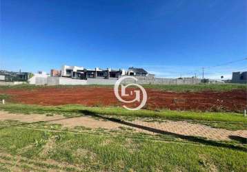 Terreno à venda, 415 m² por r$ 449.000,00 - tropical  - cascavel/pr