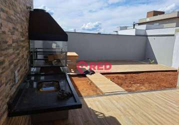 Casa com 3 dormitórios à venda, 133 m² por r$ 795.000,00 - condomínio reserva ipanema - sorocaba/sp