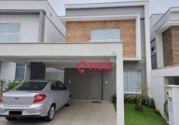 Sobrado com 3 quartos à venda, 130 m² por r$ 920.000 - condomínio tirreno residences - sorocaba/sp