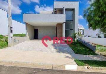 Casa com 3 dormitórios à venda, 138 m² por r$ 812.000,00 - condomínio reserva ipanema - sorocaba/sp