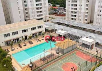 Apartamento com 3 dormitórios à venda, 80 m² por r$ 560.000,00 - nature residencial clube - sorocaba/sp