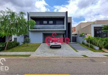 Sobrado com 3 dormitórios à venda, 171 m² por r$ 2.950.000,00 - alphaville nova esplanada - votorantim/sp