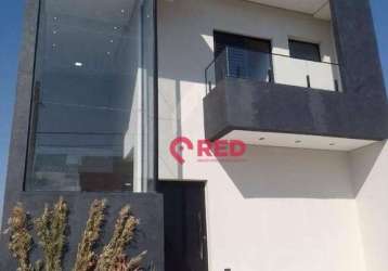 Sobrado com 3 dormitórios à venda, 142 m² por r$ 743.000,00 - condomínio vale azul - votorantim/sp