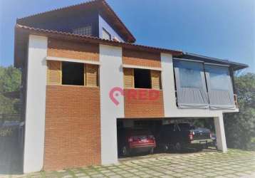 Lindo sobrado com 6 dormitórios à venda, 640 m² por r$ 3.500.000 - condomínio porto de ibiúna - ibiúna/sp