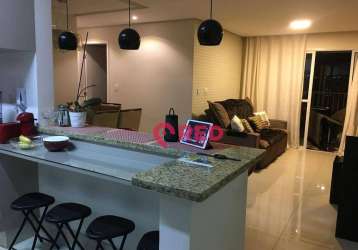 Apartamento com 2 dormitórios à venda, 89 m² por r$ 660.000,00 - além ponte - sorocaba/sp