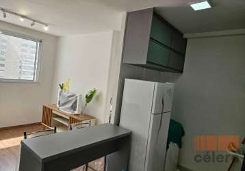 Apartamento mobiliado 35 m² locação r$ 3.264,00 - bresser - sp