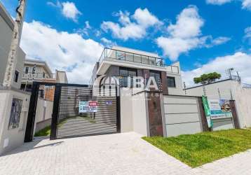 Casa em condomínio fechado com 3 quartos à venda na rua allan kardec, 203, bom retiro, curitiba, 160 m2 por r$ 1.169.000