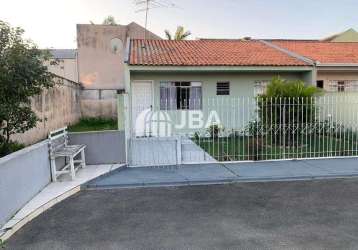 Casa em condomínio fechado com 3 quartos à venda na rua terezina, 986, cajuru, curitiba, 80 m2 por r$ 380.000