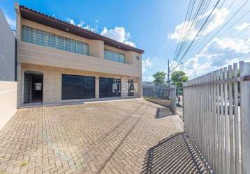 Casa comercial com 5 salas à venda na rua professora amália elza gasparotto doná, 233, sítio cercado, curitiba, 254 m2 por r$ 1.280.000