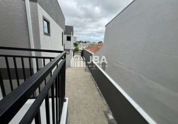 Casa em condomínio fechado com 3 quartos à venda na rua onze de agosto, 829, xaxim, curitiba, 105 m2 por r$ 569.000