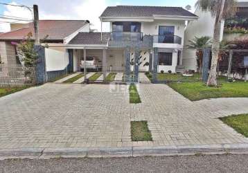 Casa em condomínio fechado com 5 quartos à venda na rua mãe do catira, 191, uberaba, curitiba, 310 m2 por r$ 1.890.000