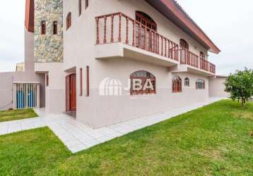 Casa com 4 quartos à venda na rua santa alves petra, 367, emiliano perneta, pinhais, 426 m2 por r$ 1.049.000