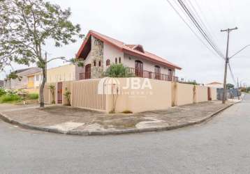 Casa com 4 quartos à venda na rua santa alves petra, 367, emiliano perneta, pinhais, 426 m2 por r$ 1.080.000