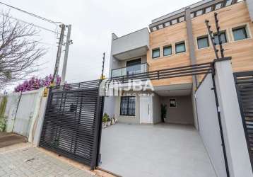 Casa com 3 quartos à venda na rua padre dehon, 464, hauer, curitiba, 161 m2 por r$ 949.000