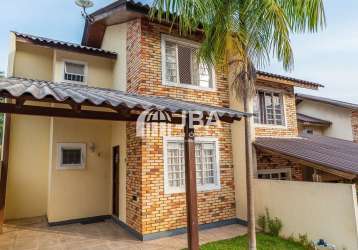 Casa em condomínio fechado com 3 quartos à venda na rua edenir correia, 1, santa cândida, curitiba, 120 m2 por r$ 515.000