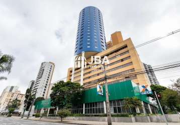 Sala comercial com 601 salas à venda na rua desembargador motta, 1499, batel, curitiba, 85 m2 por r$ 635.000