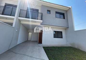 Casa com 3 quartos à venda na rua salomão elias feder, 625, uberaba, curitiba, 124 m2 por r$ 669.000