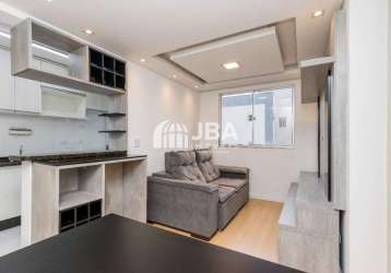 Apartamento com 2 quartos para alugar na rua carolina castelli, 428, novo mundo, curitiba, 47 m2 por r$ 2.390