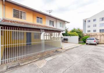 Casa em condomínio fechado com 3 quartos à venda na rua deputado waldemiro pedroso, 518, novo mundo, curitiba, 108 m2 por r$ 485.000