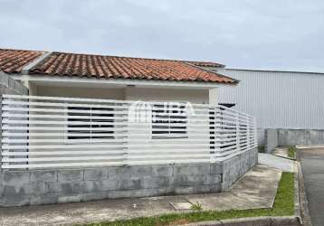 Casa em condomínio fechado com 3 quartos à venda na rua das laranjeiras, 307, jardim das graças, colombo, 50 m2 por r$ 259.000