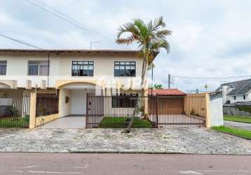 Casa com 4 quartos à venda na rua fioravante slaviero, 924, novo mundo, curitiba, 185 m2 por r$ 799.000