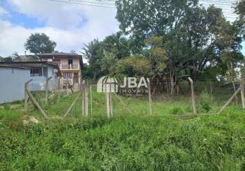 Terreno à venda na rua do cipreste, 135, parque do embu, colombo por r$ 500.000