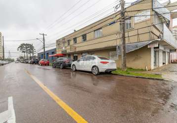 Sala comercial com 1 sala para alugar na rua coronel herculano de araújo, 40, novo mundo, curitiba, 12 m2 por r$ 600