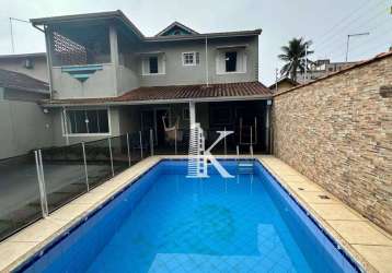 Casa com 3 dormitórios à venda, 211 m² por r$ 900.000,00 - jardim real - praia grande/sp