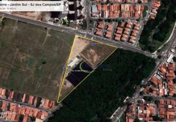 Área à venda, 15000 m² por r$ 45.000.000,00 - jardim sul - são josé dos campos/sp