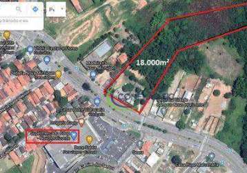 Área à venda, 18000 m² por r$ 7.500.000,00 - parque novo horizonte - são josé dos campos/sp