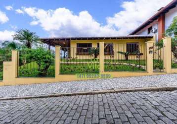 Casa com 5 dormitórios à venda, 420 m² por r$ 1.500.000,00 - vila nova - blumenau/sc