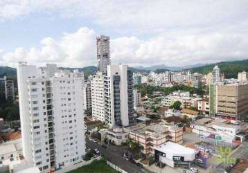 Apartamento com 3 dormitórios à venda, 100 m² por r$ 750.000,00 - ponta aguda - blumenau/sc