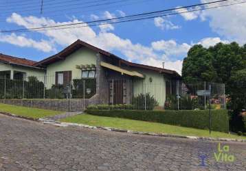 Casa com 3 dormitórios à venda, 271 m² por r$ 1.800.000 - vorstadt - blumenau/sc | la vita imóveis