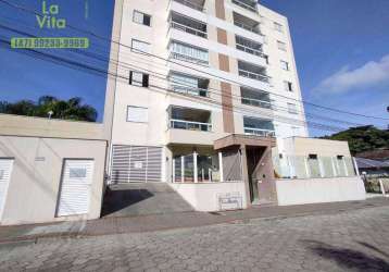 Apartamento com 3 dormitórios à venda, 110 m² por r$ 680.000,00 - escola agrícola - blumenau/sc