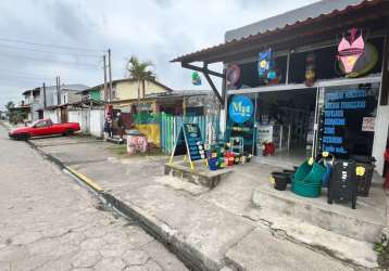 Ponto comercial à venda ou locação em itanhaém-sp, bairro bopiranga - 1 sala, 1 banheiro, 4 vagas, 60m²