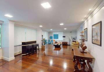 Cobertura duplex 406m² - 04 suítes e 05 vagas - higienópolis - vende-se